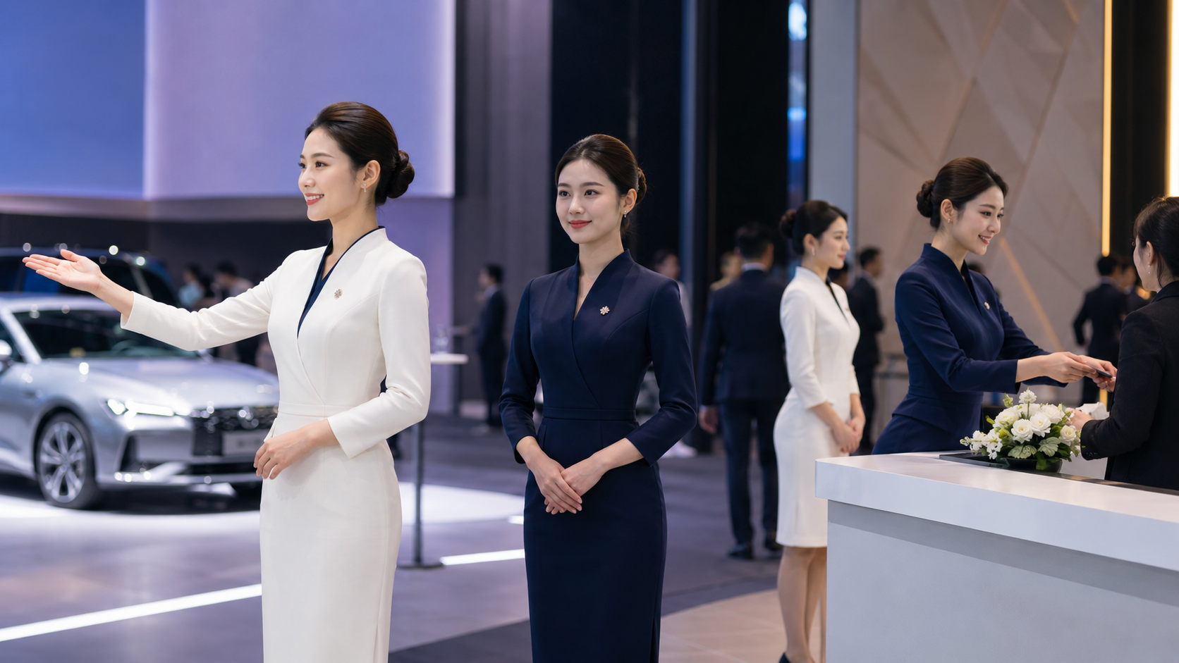 礼仪模特的标准是什么：身高、形象、动作与服务能力四维拆解