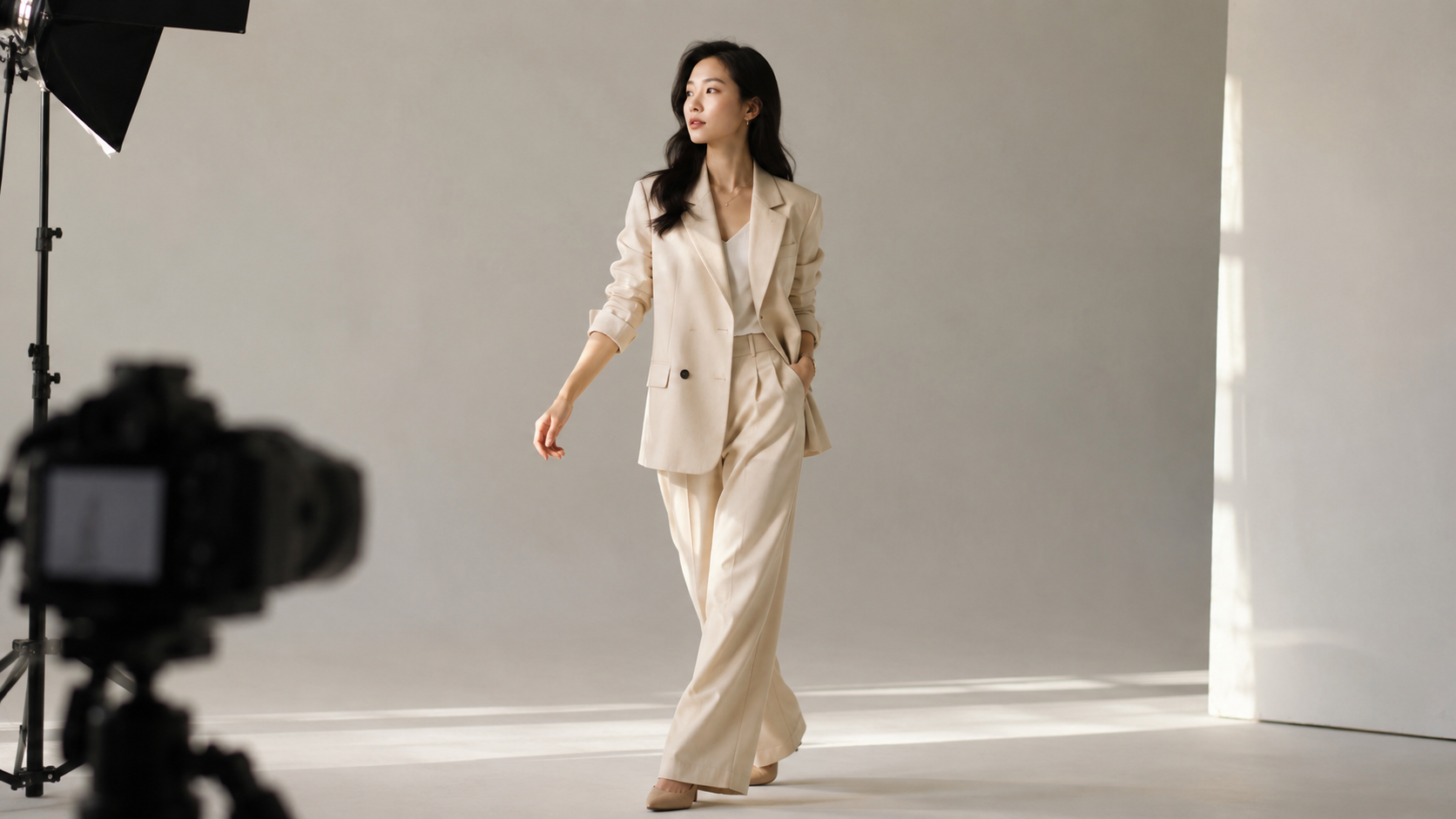 服装拍摄模特动作和姿态要点：自然、动态与服装展示的平衡