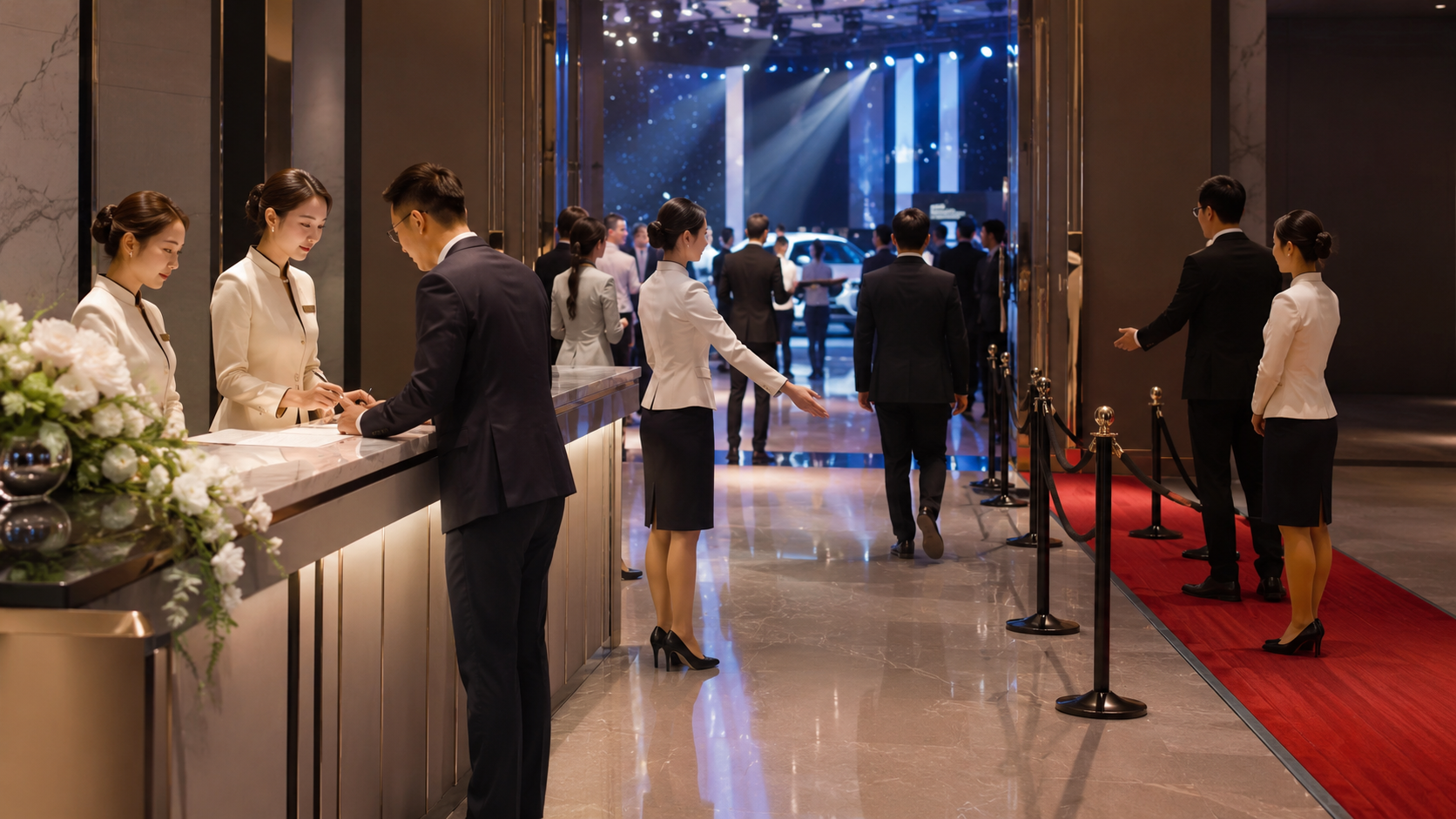 礼仪服务现场动线设计：签到、引导、VIP通道与应急疏散的标准
