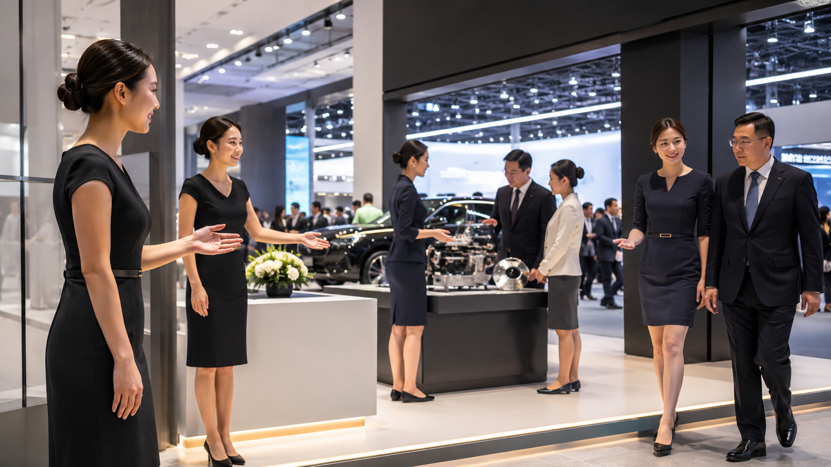 会展礼仪团队2026年配置参考：开馆迎宾、展位讲解、VIP接待人数