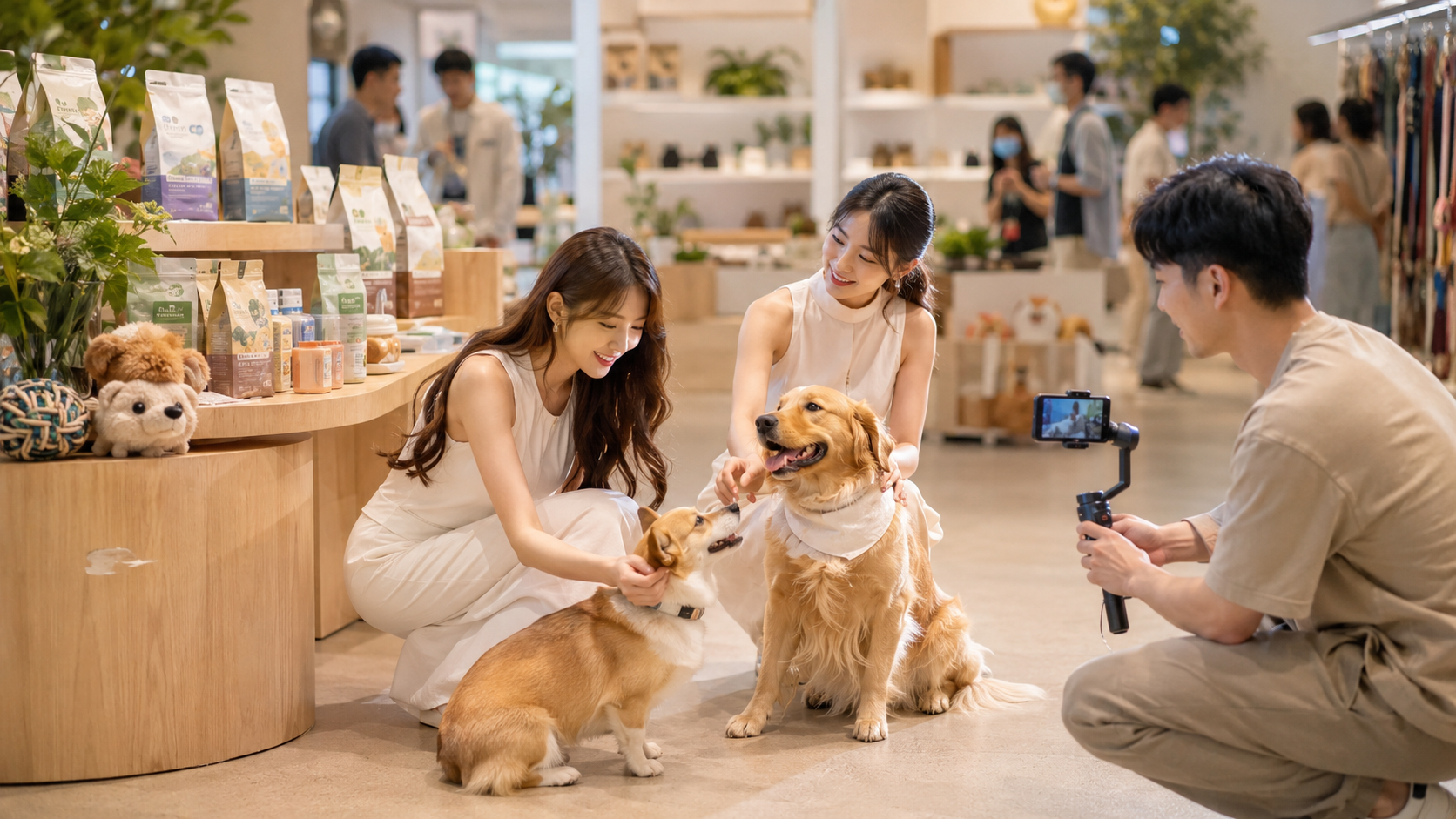 宠物品牌、宠物食品活动模特配置:宠物友好、亲和力与互动